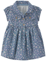  Rochita cu imprimeu floral Chambray