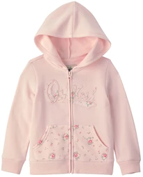  Hanorac cu gluga si fermoar Floral