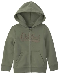 Худи с капюшоном и молнией Olive