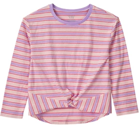  Лонгслив с узлом Stripes