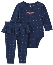 Set 2 piese Mommy's Mini - body si pantaloni