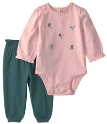  Комплект 2 в 1 Floral - боди и брюки