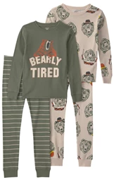  Комплект 2 хлопковых пижамы Bearly Tired