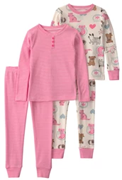  Set 2 pijamale din bumbac Dog Print
