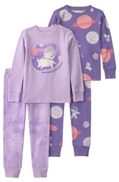  Set 2 pijamale din bumbac Space Dog