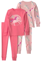  Комплект 2 хлопковых пижамы Unicorns