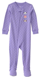  Pijama cu talpa din bumbac Animals