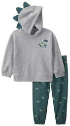  Set 2 piese Dino - hanorac cu gluga si pantaloni