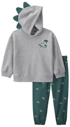  Set 2 piese Dino - hanorac cu gluga si pantaloni