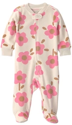  Pijama cu talpa Flowers