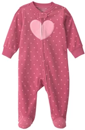  Pijama cu talpa Tiny Hearts