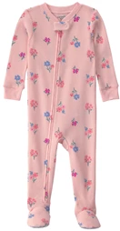  Pijama cu talpa Tiny Flowers