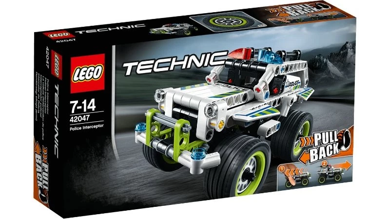 Конструктор JiSi Bricks «Полиция Перехватчик» 3418 (Technic 42047) / 185 деталей