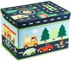 Cutie pentru depozitarea jucariilor 2 in 1  Circuit
