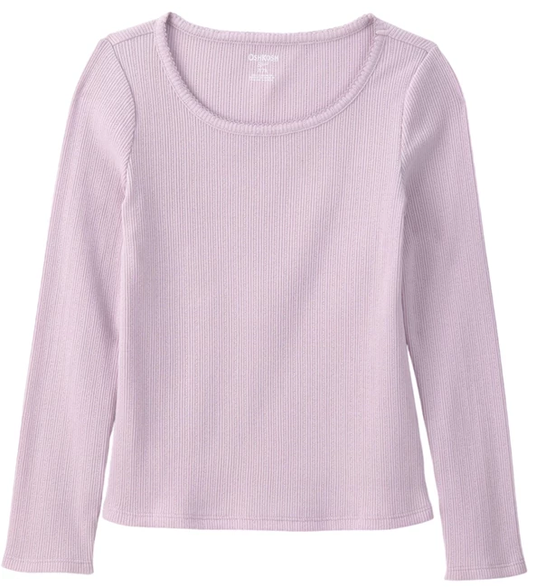  Bluza cu maneca lunga Purple