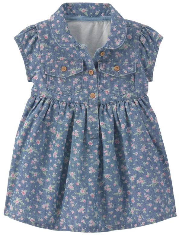  Rochita cu imprimeu floral Chambray