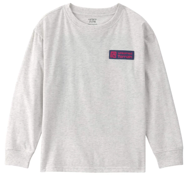  Bluza cu maneca lunga cu imprimeu