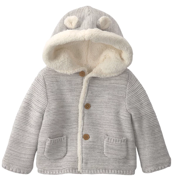  Вязаный кардиган с подкладкой Grey