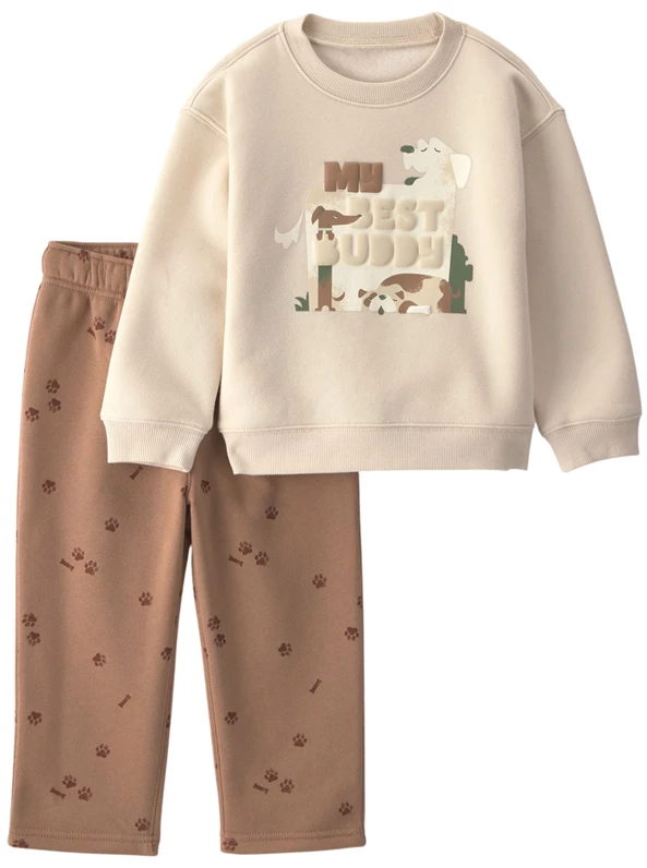  Set 2 piese My Best Friend - hanorac si pantaloni