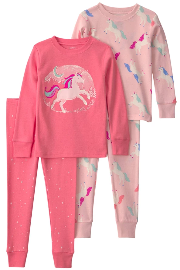  Комплект 2 хлопковых пижамы Unicorns