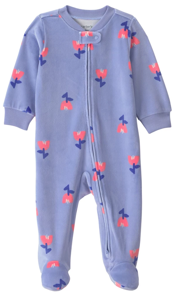  Pijama cu talpa Tulips