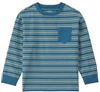  Bluza cu maneca lunga cu dungi