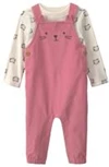  Set 2 piese Kitty - salopeta lunga si bluza