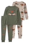  Set 2 pijamale din bumbac Fox