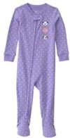  Pijama cu talpa din bumbac Animals