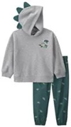 Set 2 piese Dino - hanorac cu gluga si pantaloni