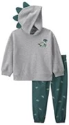  Set 2 piese Dino - hanorac cu gluga si pantaloni