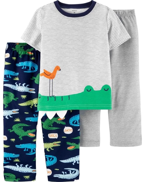  Set 3 piese Pijama Aligator