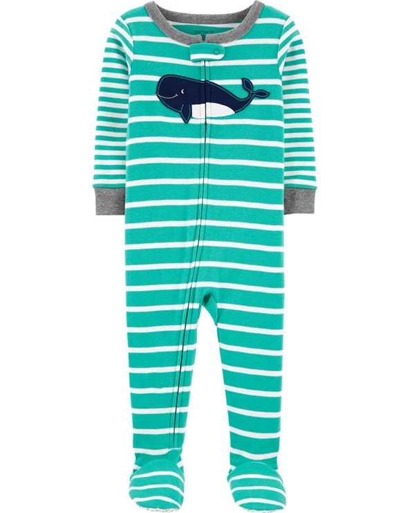  Pijama albastra Balena