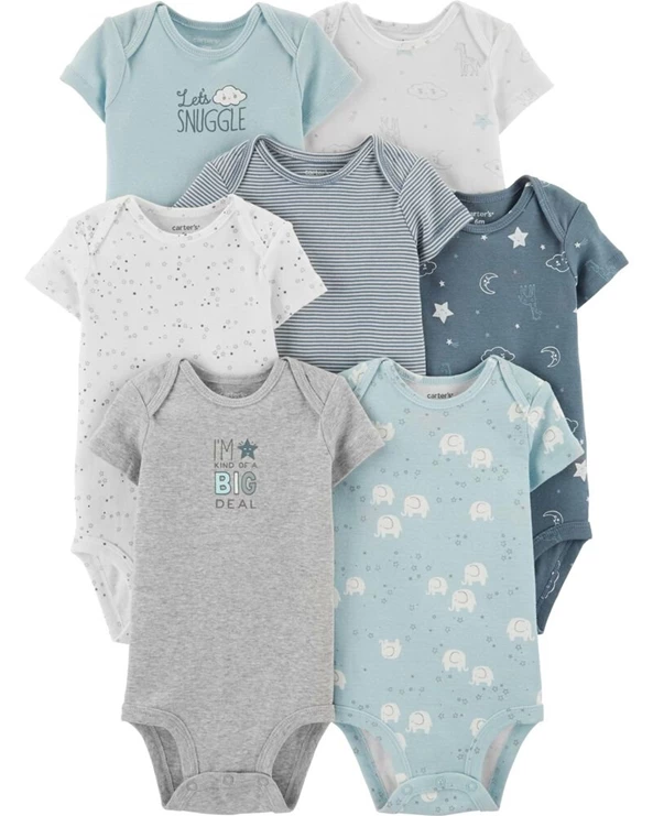  Set 7 piese body bebe Elefant