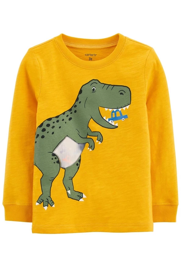  Bluza interactiva cu Dinozaur