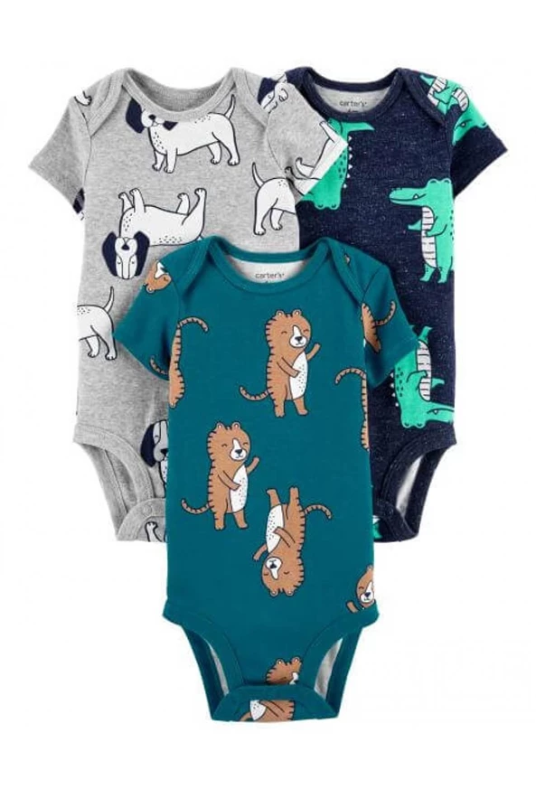  Set 3 piese body Animale