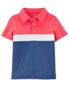  Tricou polo cu dungi