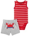  Set 2 piese Body si pantaloni scurti Crab