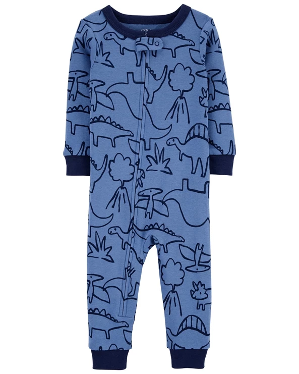  Pijama cu fermoar Dinozauri