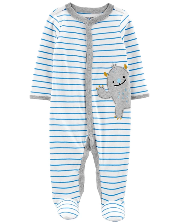  Pijama cu capse Monstrulet