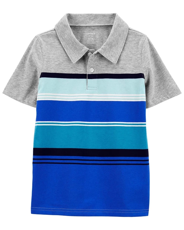  Tricou polo Albastru