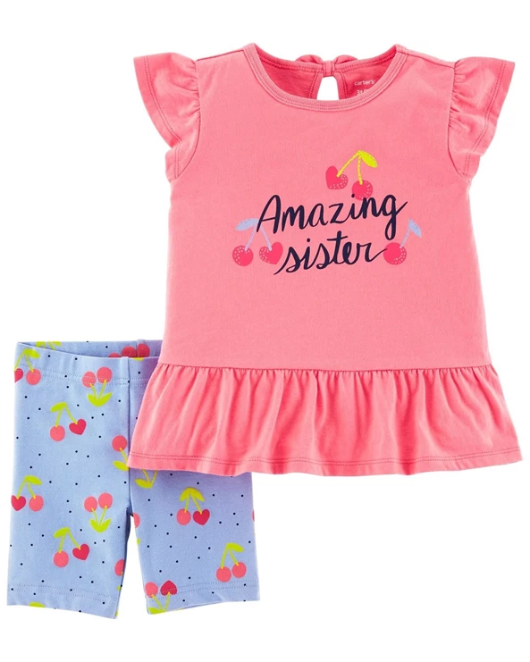  Set 2 piese Tricou si pantaloni scurti Sora