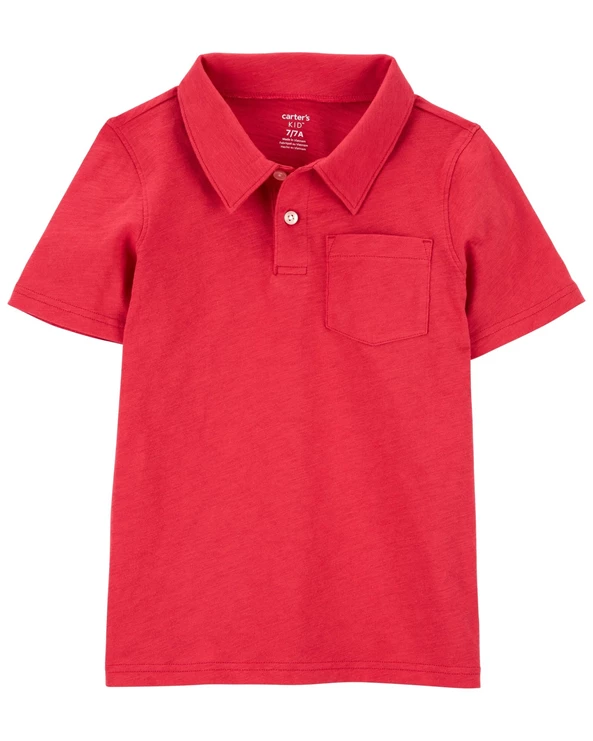  Tricou polo rosu