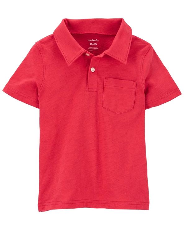  Tricou polo rosu