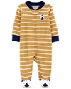  Pijama cu fermoar reversibil Zebra