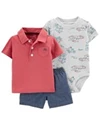  Set 3 piese Body, tricou si pantaloni scurti Bicicleta