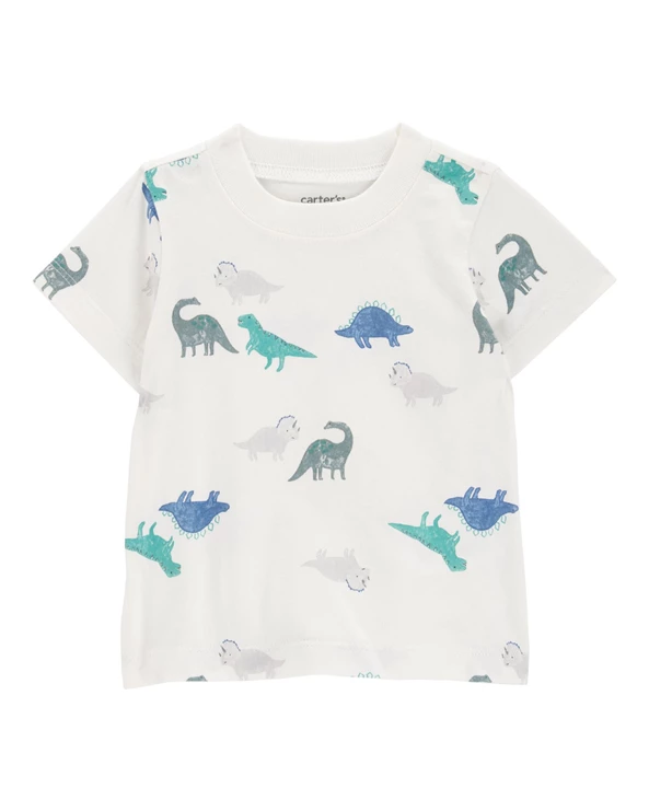  Set 2 piese Tricou si salopeta Navy Dino Spike