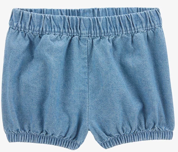  Set 3 piese Yellow Sun Chambray - Body, tricou si pantaloni scurti