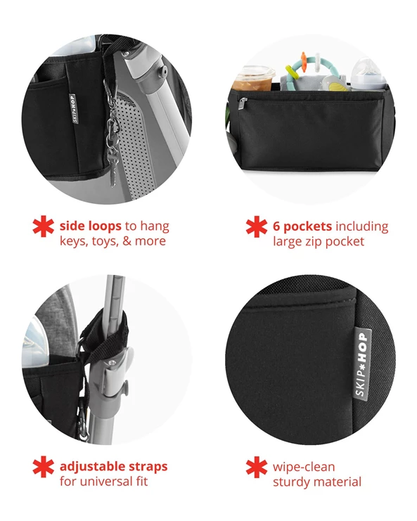 Organizator pentru carucior  Grab&Go Ultra Black