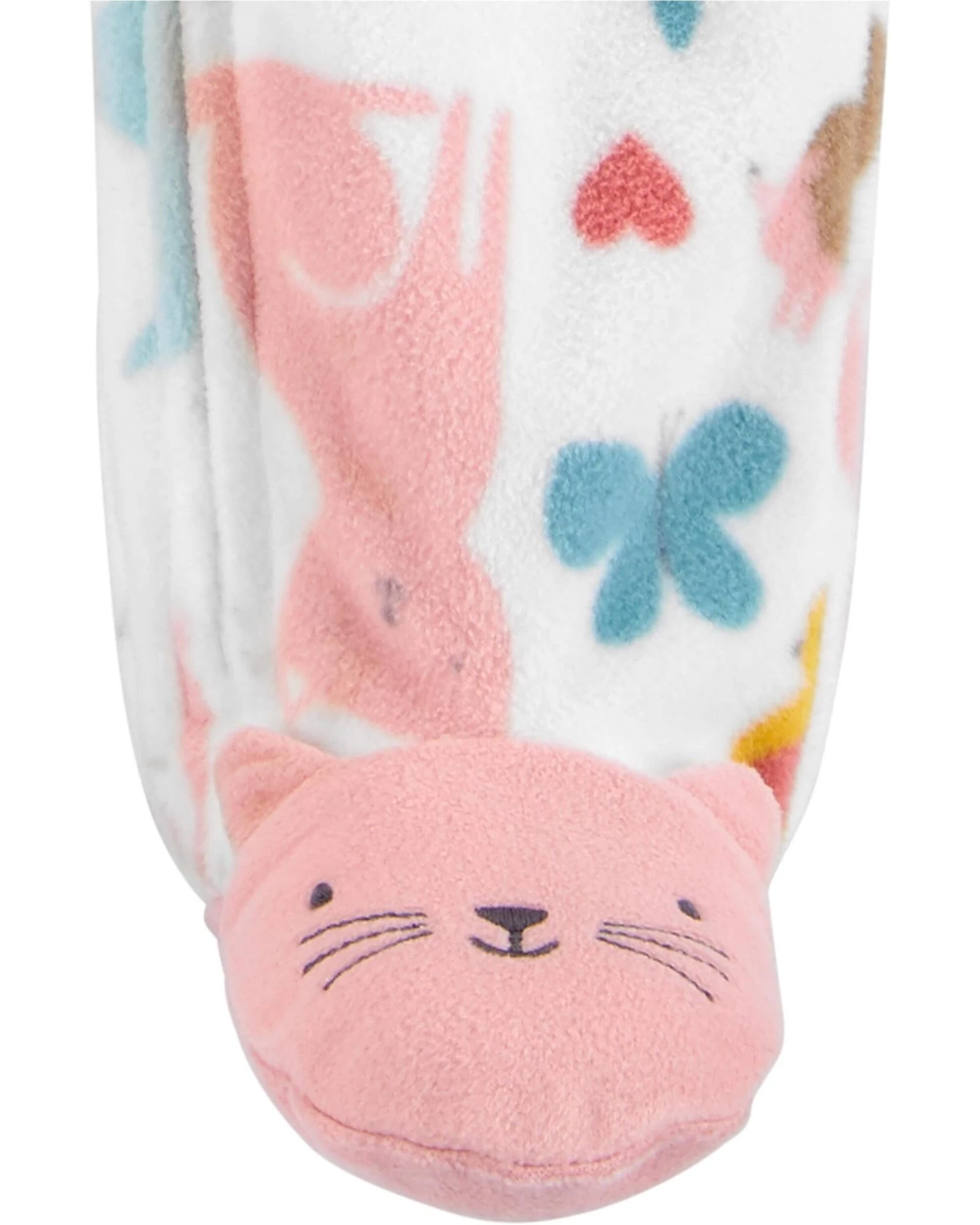 Carter S Pijama Bebe Cu Fermoar Reversibil Animale